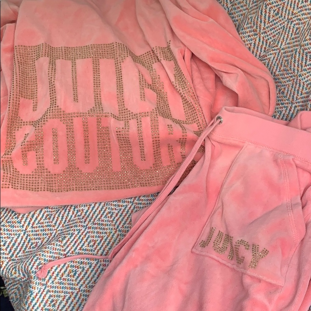 Juicy couture pink jumpsuit